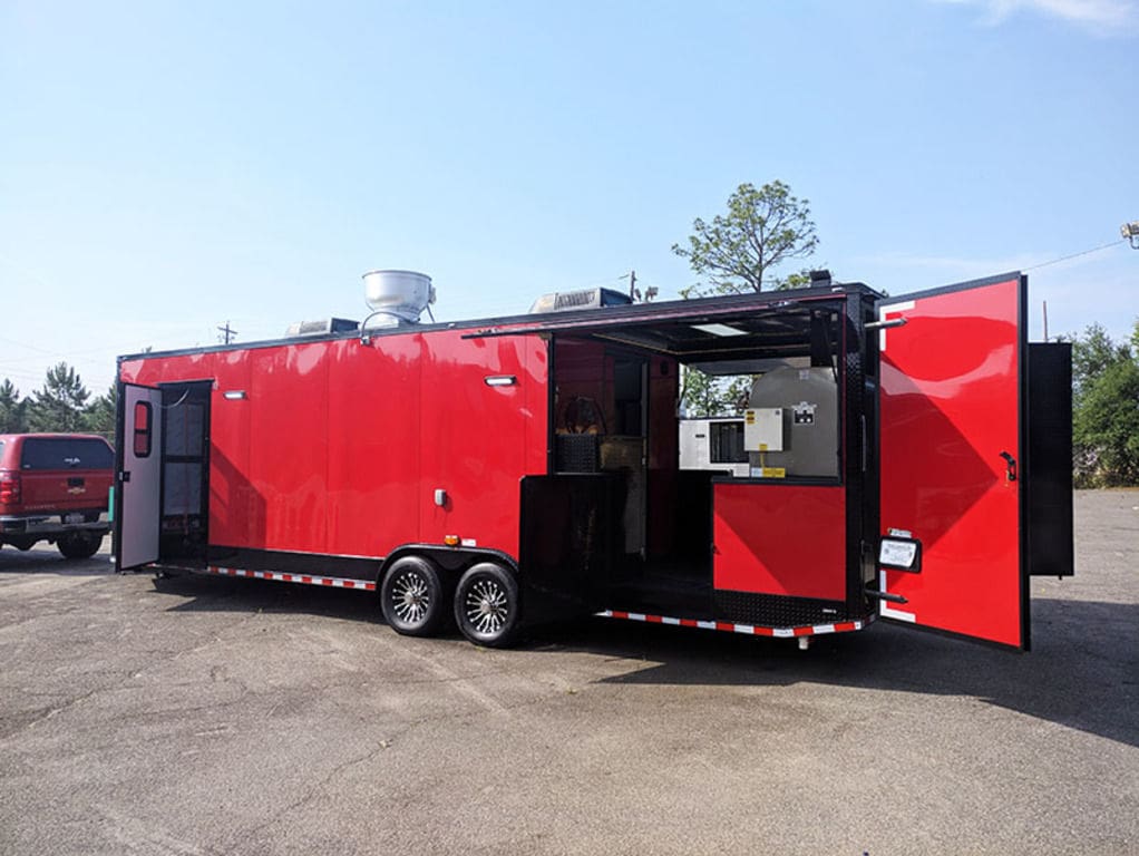 2025 Southern Dimensions BBQ Concession Trailer – OLE Hickory PIT- Loaded (SDG-224)