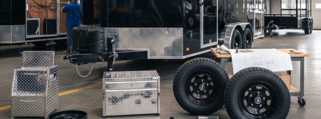 What Customization Options Are Available for Custom Trailers in Waycross