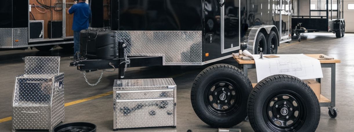 What Customization Options Are Available for Custom Trailers in Waycross